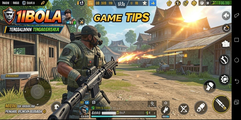 Tangkapan layar 11BOLA menampilkan aksi seru dalam gameplay TPS.