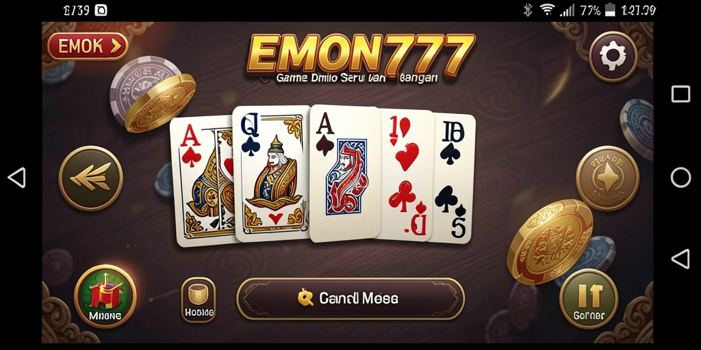 Gameplay Domino yang menegangkan dan penuh strategi.