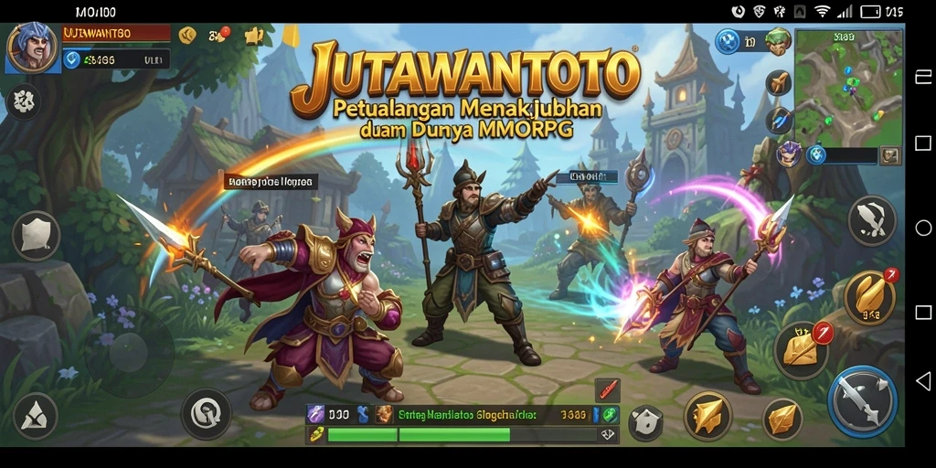 Gameplay seru dan visual menakjubkan dari JUTAWANTOTO.