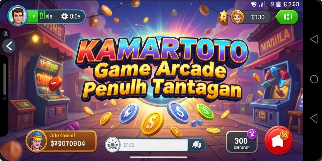 Tangkapan layar gameplay KAMARTOTO yang penuh warna dan seru.