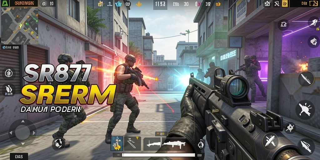 Gameplay seru dengan aksi tembak-menembak intens.