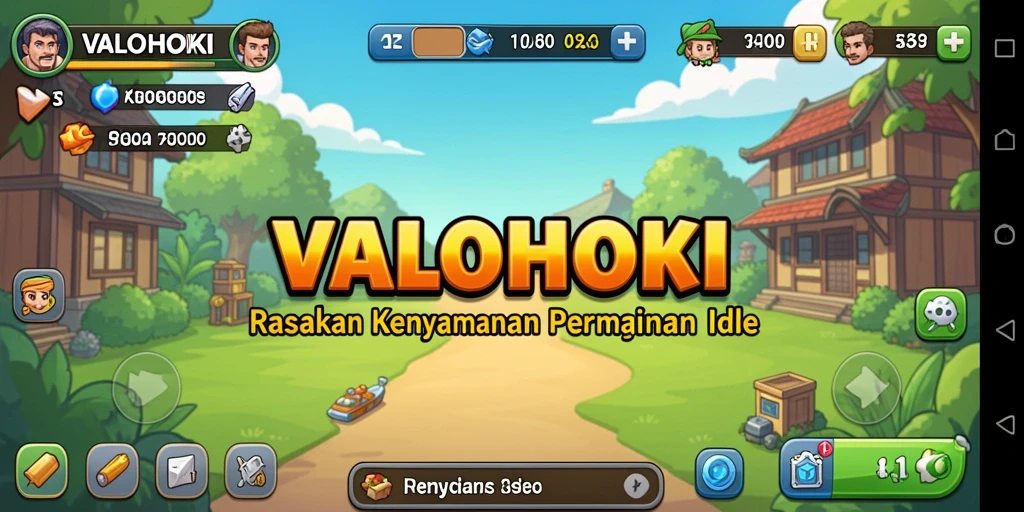 Tampilan gameplay VALOHOKI yang menarik dan mengasyikkan.