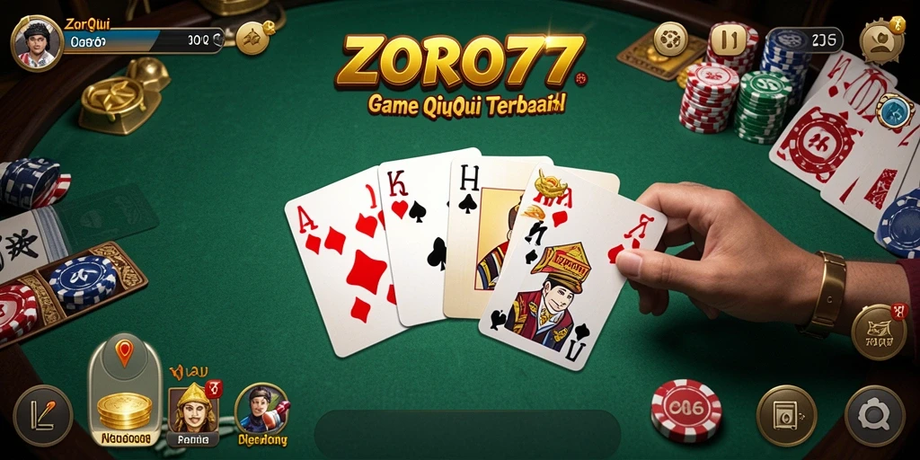 Tampilan gameplay QiuQiu yang menarik di ZORO77.